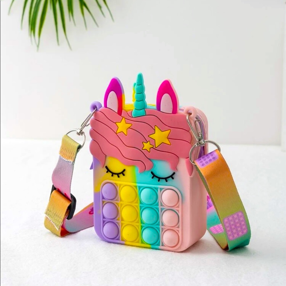 NEW Pop It Unicorn Purse